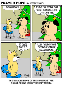 christmas tree cartoon
