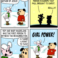 women of the bible cartoon