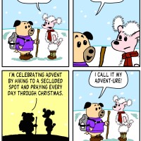 advent cartoon