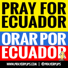 pray for ecuador