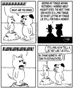 proverbs 6 lying tongue comic