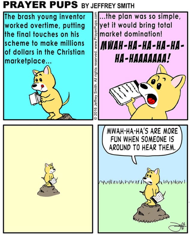 Million Dollar Idea Part 2 - Christian Cartoons From Prayer Pups ...