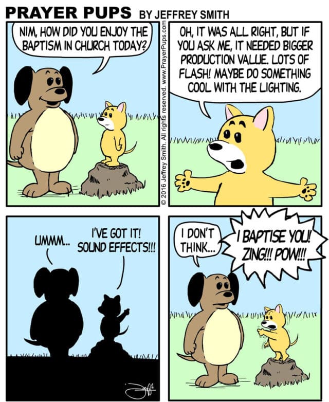 Baptism Sound Effects | Christian Cartoons From Prayer Pups Christian ...