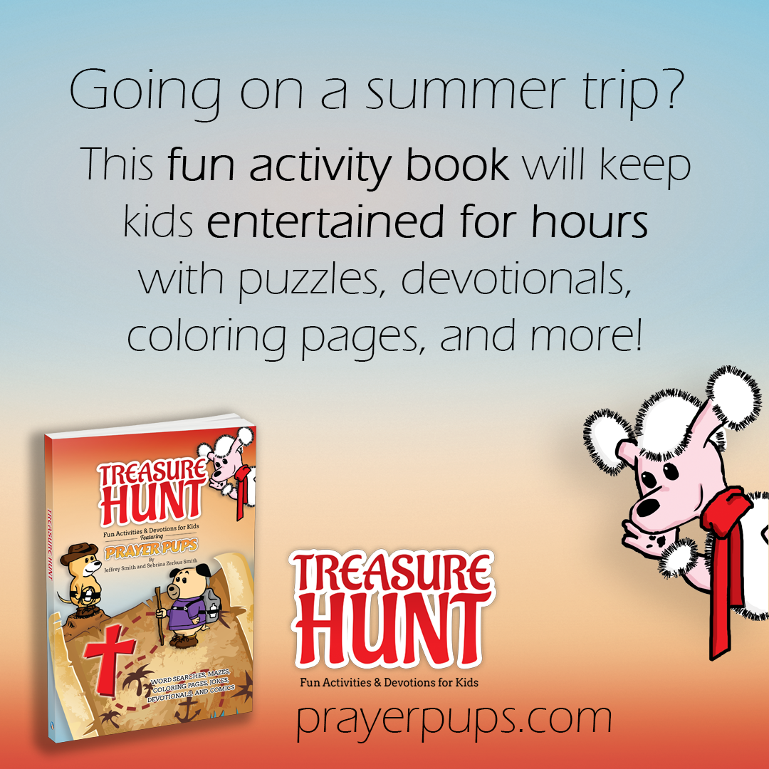 Prayer Pups Treasure Hunt Book