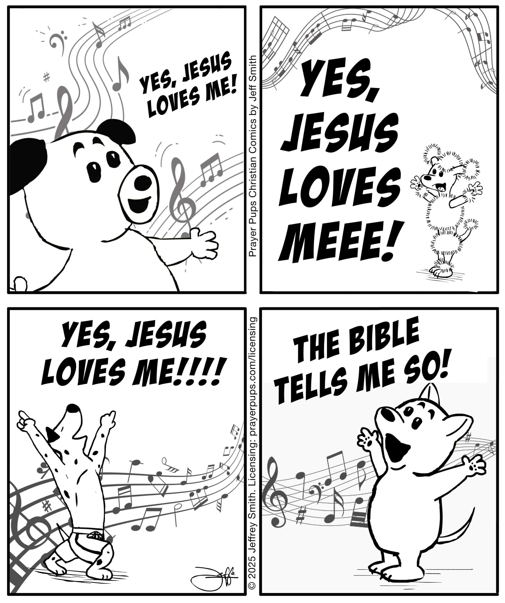 Yes, Jesus Loves Me!